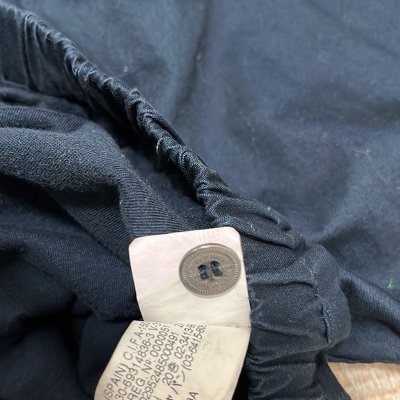 TRF Collection Zara Hooded Crop Jacket with Pockets Navy Blue Med - Picture 9 of 14